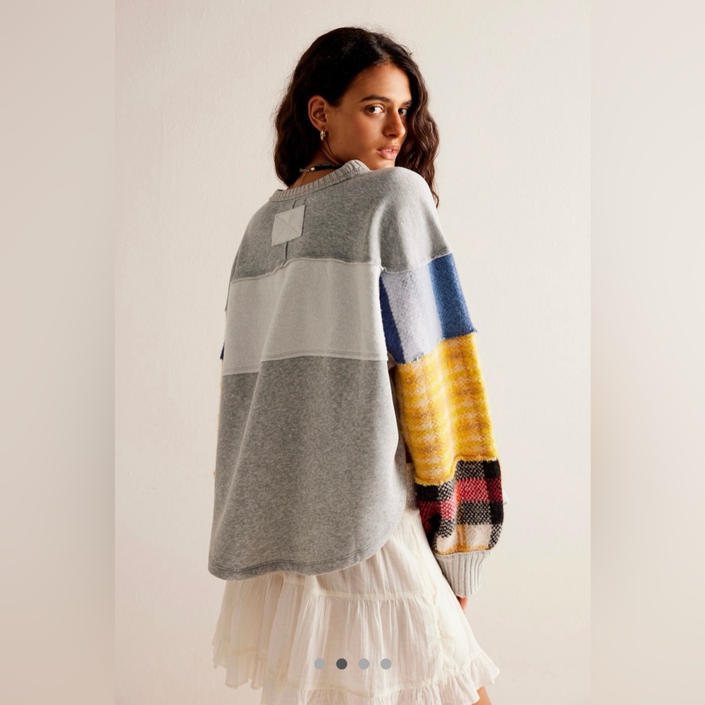 NWT FREE PEOPLE WE THE FREE EASY ON ME PULLOVER